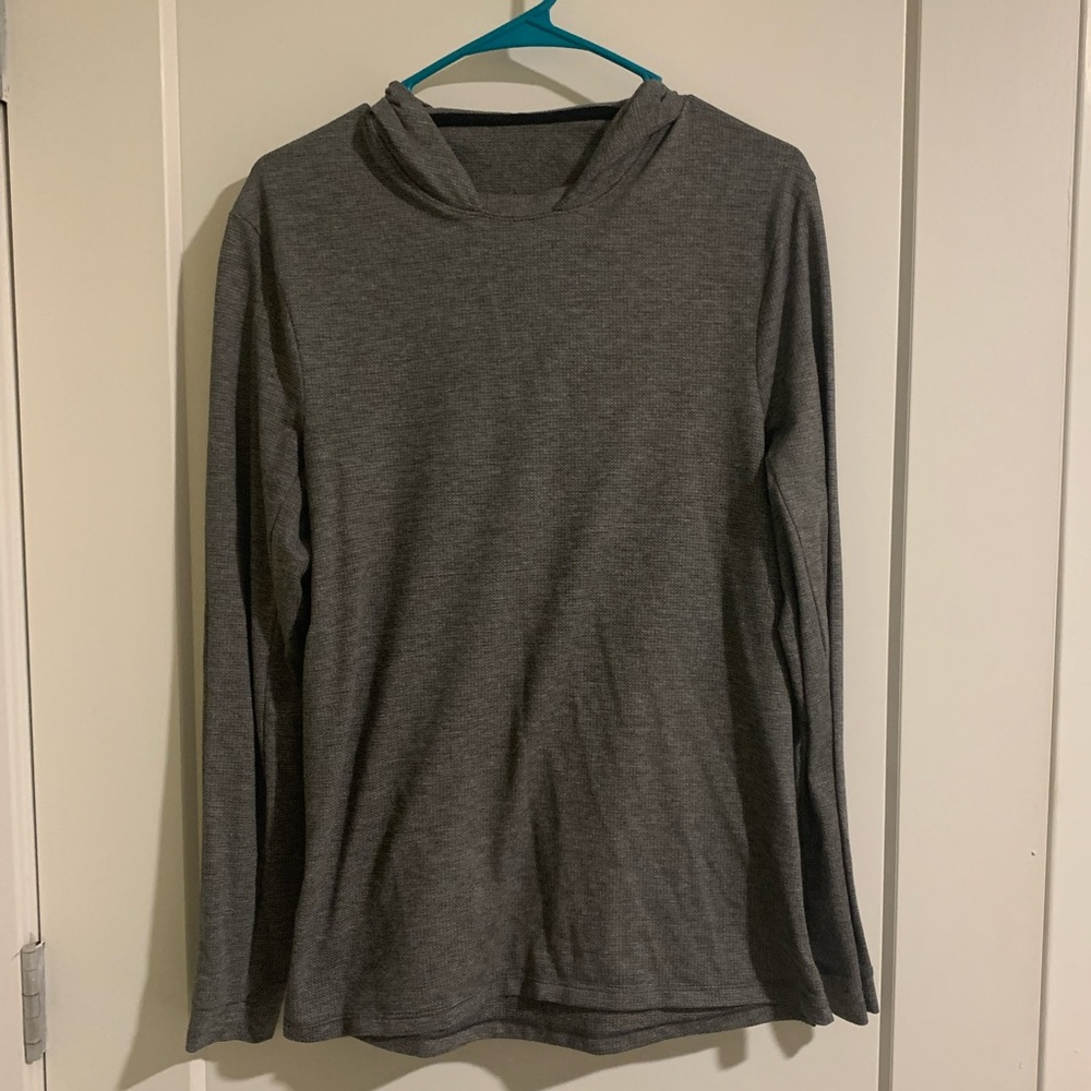 lululemon athletica Gray Sweatshirt Hoodie